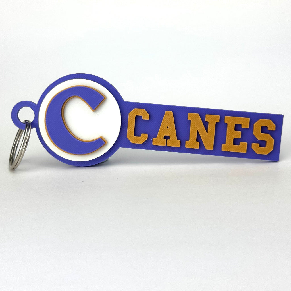 Cartersville Canes Bag Tag