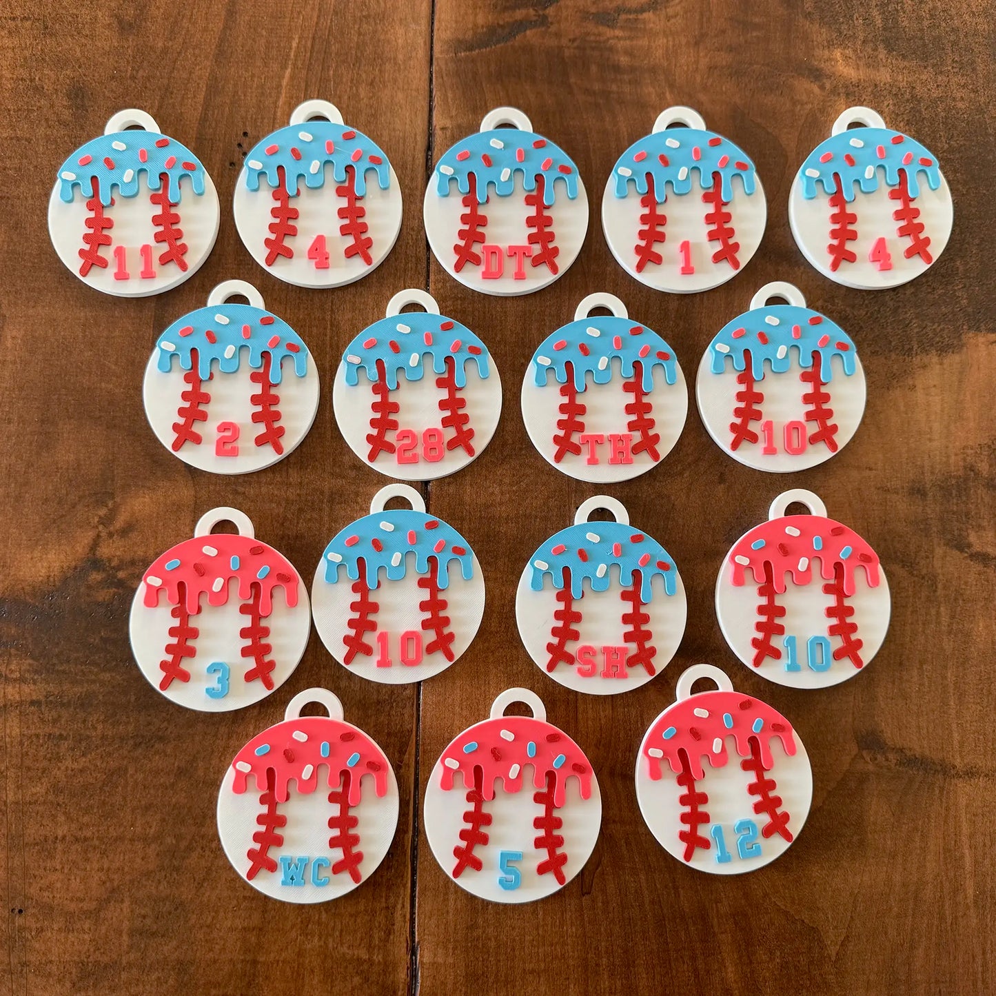ice cream baseball drip bag tag team