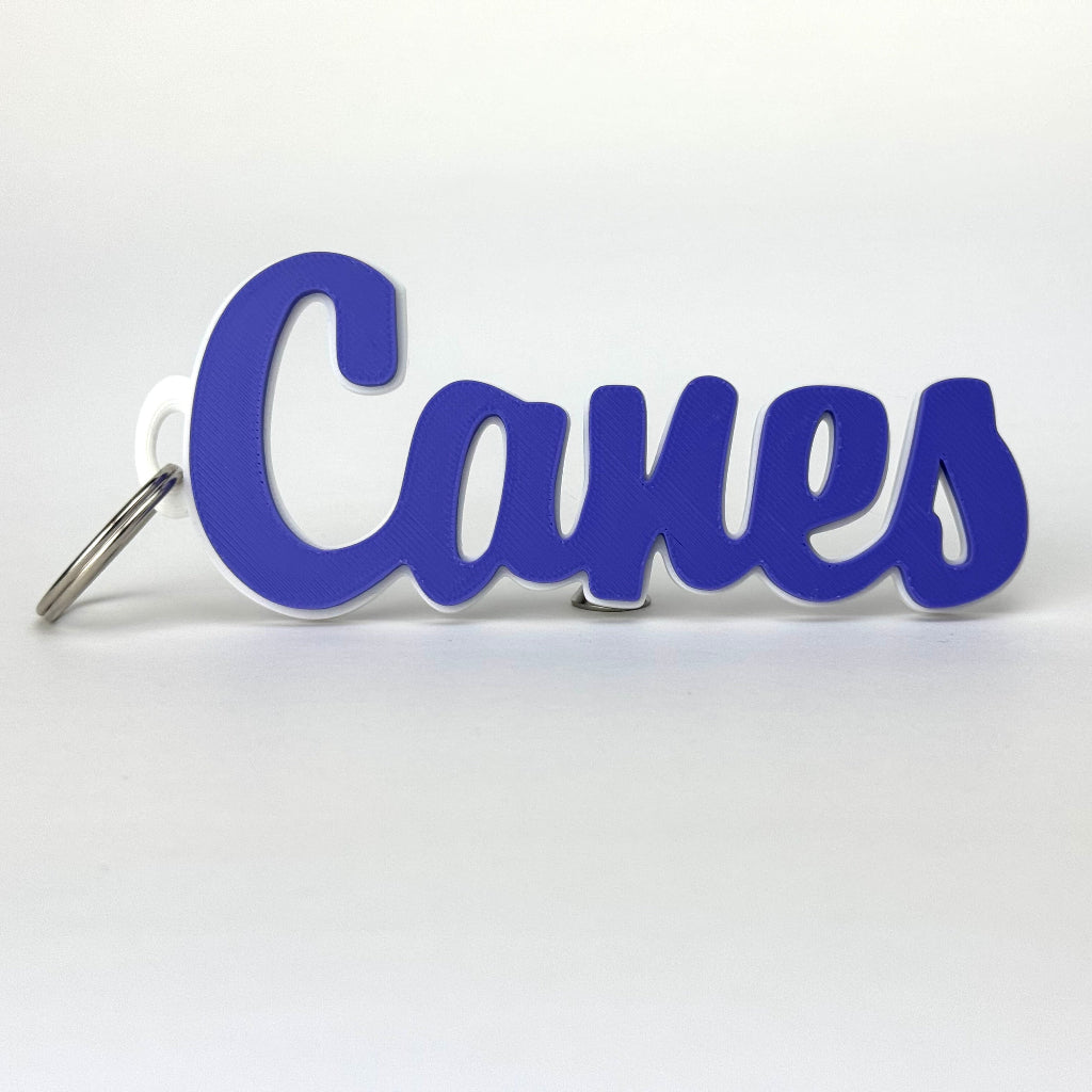 Cartersville Canes Large Keychain or Bag Tag