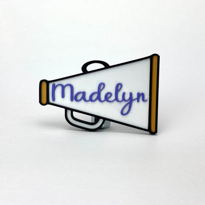 Personalized Cartersville Megaphone Bag Tag