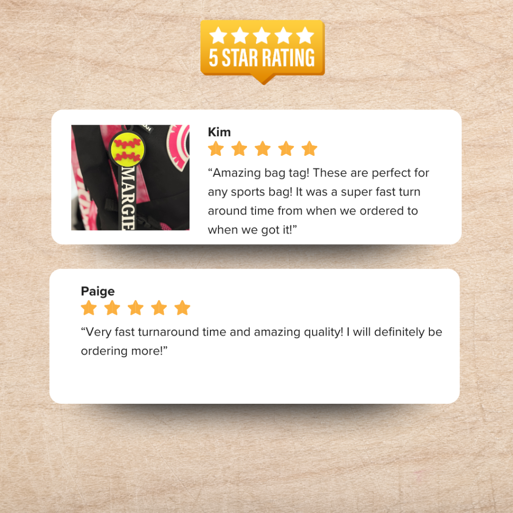 Review of Personalized Softball Bag Tag