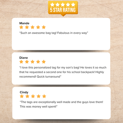 Review of personalized bag tags