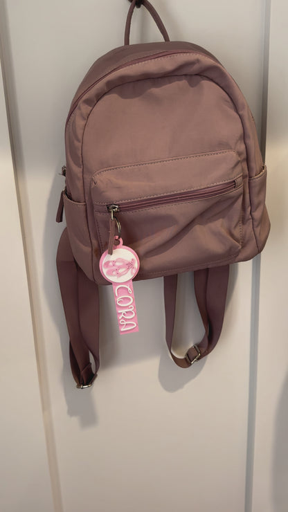 Custom Ballet Bag Tag with Personalized Name