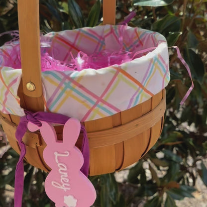 Personalized Easter Basket Tag