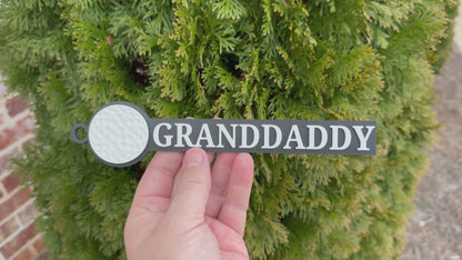 Custom Golf Bag Tag with Personalized Name